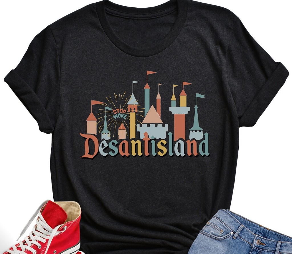 Desantisland Anti-Woke Corporation Shirt